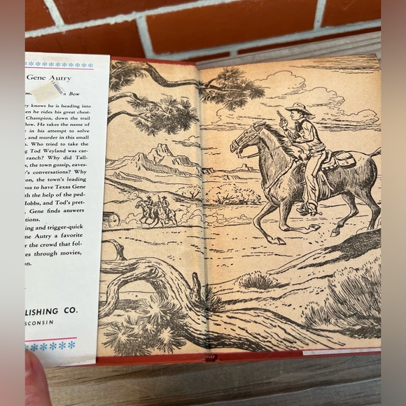 Gene Autry Hardcover Books Original Dustjackets Vintage 1940s Cowboy Lot Of 4 - Picture 13 of 15